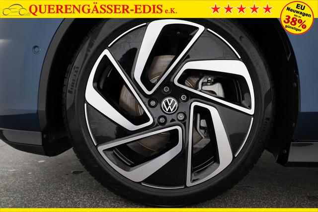 Volkswagen ID.7 Pro Black, AHK, HuD, IQ.Light, IQ.Drive, AreaView, Side, Winter, 20-Zoll 