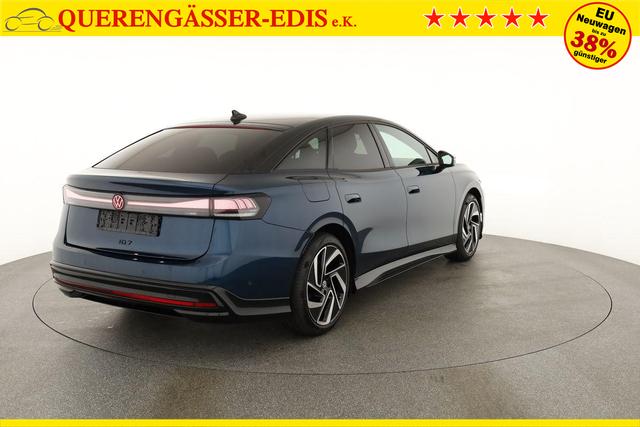 Volkswagen ID.7 Pro Black, AHK, HuD, IQ.Light, IQ.Drive, AreaView, Side, Winter, 20-Zoll 