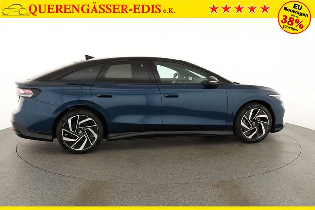Volkswagen ID.7 Pro Black, AHK, HuD, IQ.Light, IQ.Drive, AreaView, Side, Winter, 20-Zoll 