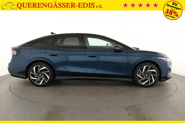 Volkswagen ID.7 Pro Black, AHK, HuD, IQ.Light, IQ.Drive, AreaView, Side, Winter, 20-Zoll 