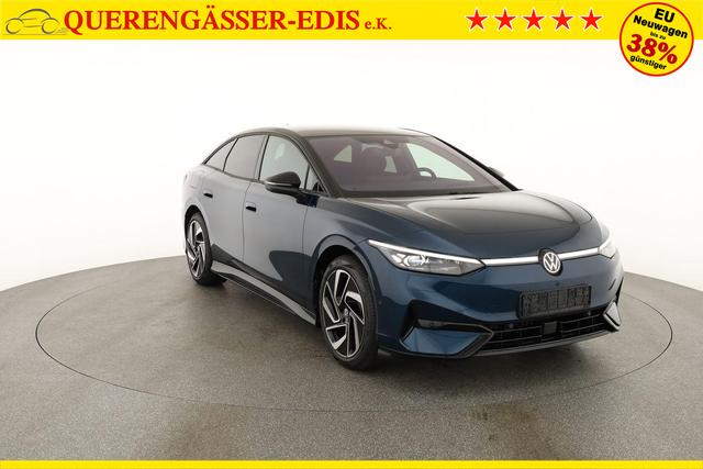 Volkswagen ID.7 Pro Black, AHK, HuD, IQ.Light, IQ.Drive, AreaView, Side, Winter, 20-Zoll 