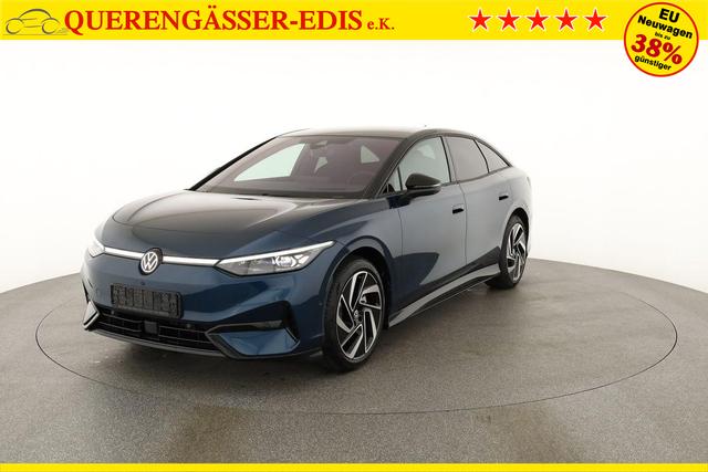 Volkswagen ID.7 Pro Black, AHK, HuD, IQ.Light, IQ.Drive, AreaView, Side, Winter, 20-Zoll 