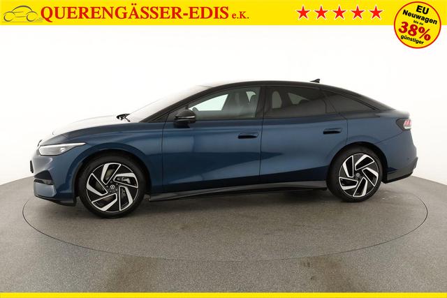 Volkswagen ID.7 Pro Black, AHK, HuD, IQ.Light, IQ.Drive, AreaView, Side, Winter, 20-Zoll 