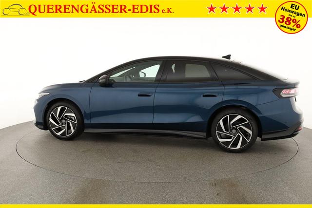 Volkswagen ID.7 Pro Black, AHK, HuD, IQ.Light, IQ.Drive, AreaView, Side, Winter, 20-Zoll 