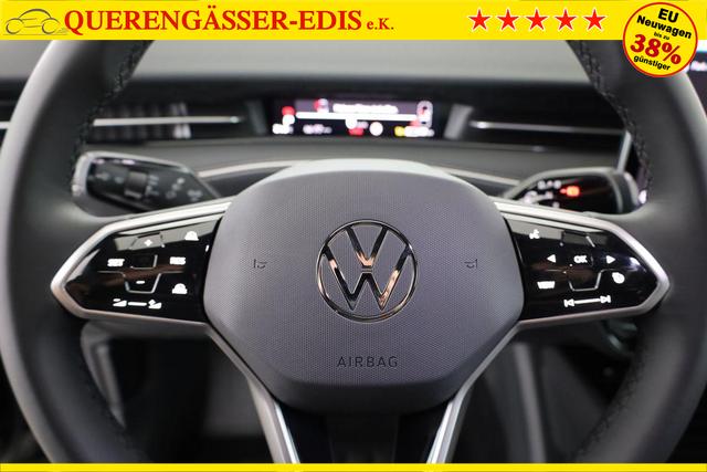 Volkswagen ID.7 Pro Black, AHK, HuD, IQ.Light, IQ.Drive, AreaView, Side, Winter, 20-Zoll 