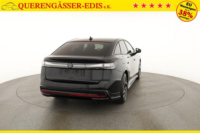 Volkswagen ID.7 Pro Black, AHK, HuD, IQ.Light, IQ.Drive, AreaView, Side, Winter, 20-Zoll 