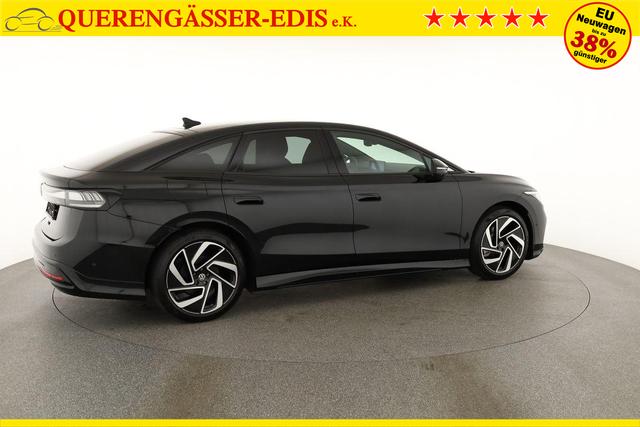 Volkswagen ID.7 Pro Black, AHK, HuD, IQ.Light, IQ.Drive, AreaView, Side, Winter, 20-Zoll 