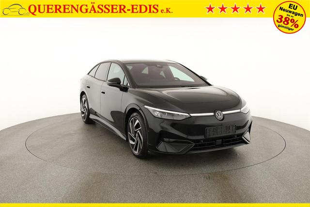 Volkswagen ID.7 Pro Black, AHK, HuD, IQ.Light, IQ.Drive, AreaView, Side, Winter, 20-Zoll 