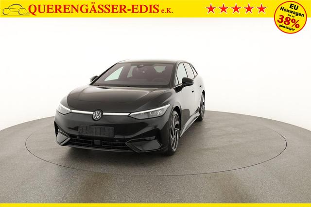 Volkswagen ID.7 Pro Black, AHK, HuD, IQ.Light, IQ.Drive, AreaView, Side, Winter, 20-Zoll 