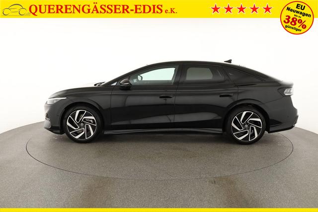 Volkswagen ID.7 Pro Black, AHK, HuD, IQ.Light, IQ.Drive, AreaView, Side, Winter, 20-Zoll 