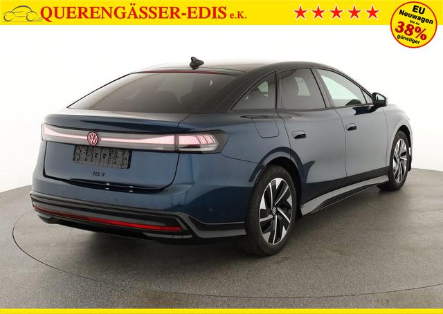 Volkswagen ID.7 Pro Black, AHK, HuD, IQ.Light, IQ.Drive, AreaView, Side, Winter, 19-Zoll 