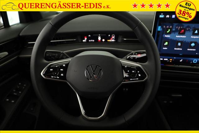 Volkswagen ID.7 Pro Black, AHK, HuD, IQ.Light, IQ.Drive, AreaView, Side, Winter, 19-Zoll 
