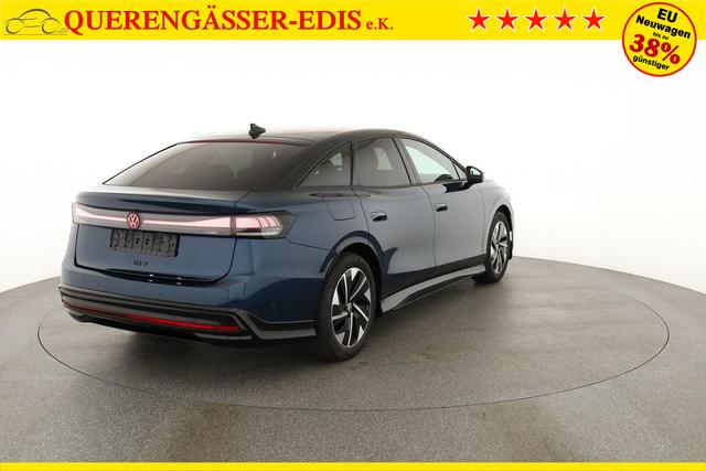 Volkswagen ID.7 Pro Black, AHK, HuD, IQ.Light, IQ.Drive, AreaView, Side, Winter, 19-Zoll 