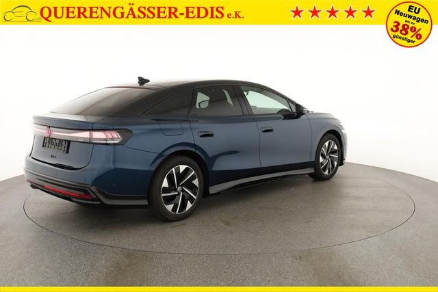 Volkswagen ID.7 Pro Black, AHK, HuD, IQ.Light, IQ.Drive, AreaView, Side, Winter, 19-Zoll 