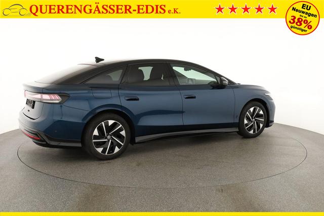 Volkswagen ID.7 Pro Black, AHK, HuD, IQ.Light, IQ.Drive, AreaView, Side, Winter, 19-Zoll 