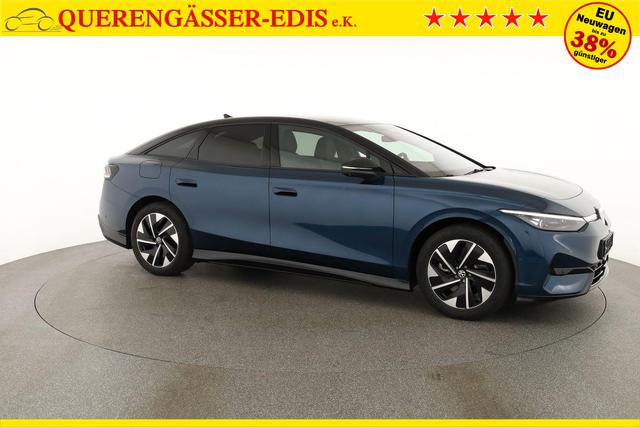 Volkswagen ID.7 Pro Black, AHK, HuD, IQ.Light, IQ.Drive, AreaView, Side, Winter, 19-Zoll 