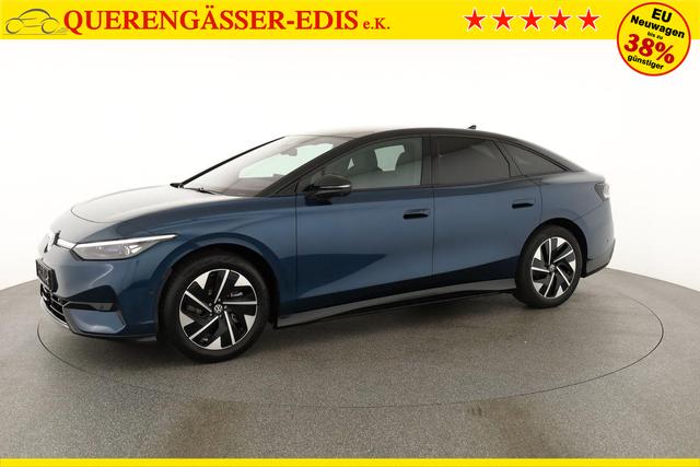 Volkswagen ID.7 Pro Black, AHK, HuD, IQ.Light, IQ.Drive, AreaView, Side, Winter, 19-Zoll 
