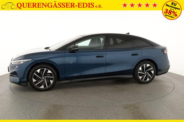 Volkswagen ID.7 Pro Black, AHK, HuD, IQ.Light, IQ.Drive, AreaView, Side, Winter, 19-Zoll 