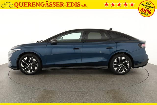 Volkswagen ID.7 Pro Black, AHK, HuD, IQ.Light, IQ.Drive, AreaView, Side, Winter, 19-Zoll 
