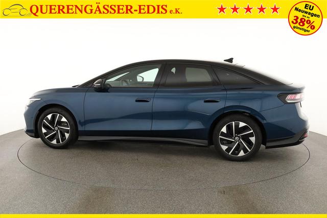 Volkswagen ID.7 Pro Black, AHK, HuD, IQ.Light, IQ.Drive, AreaView, Side, Winter, 19-Zoll 
