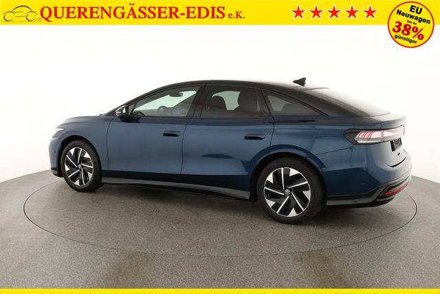 Volkswagen ID.7 Pro Black, AHK, HuD, IQ.Light, IQ.Drive, AreaView, Side, Winter, 19-Zoll 