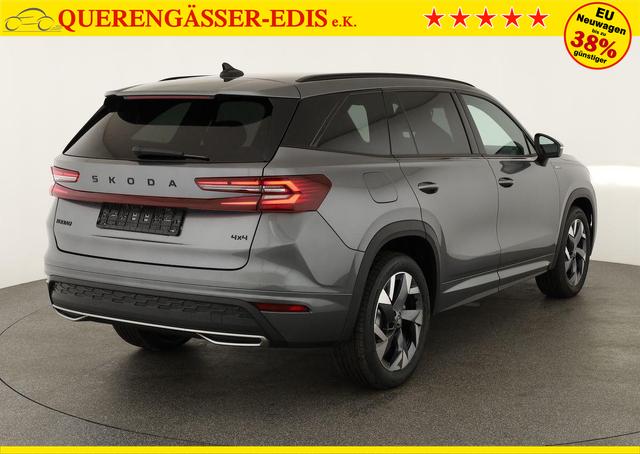 Skoda Kodiaq 2.0 TSI 150 kW 4x4 Sportline DSG Sportline, 7-Sitzer, AHK, Navi, Matrix, Side, Kamera, Winter, 19-Zoll, 4 J.-Garantie 