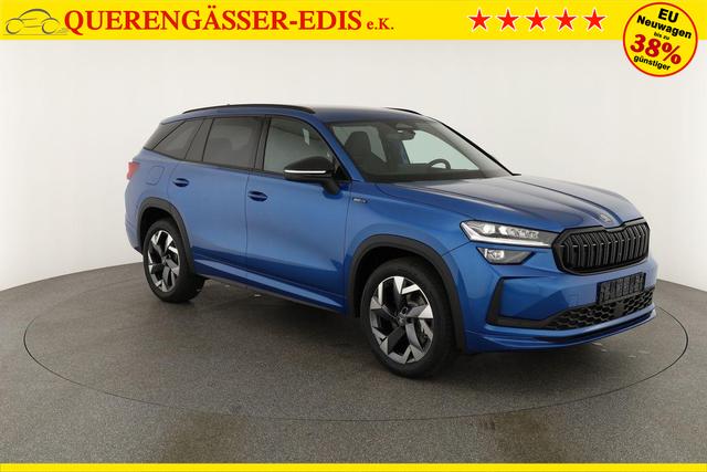 Skoda Kodiaq 2.0 TSI 150 kW 4x4 Sportline DSG Sportline, AHK, Navi, Matrix, Side, Kamera, Winter, 19-Zoll, 4 J.-Garantie 