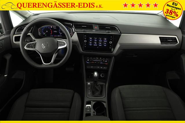 Volkswagen Touran Comfortline BMT/Start-Stopp 1.5 TSI DSG Comfortline, 7-Sitzer, AHK, Navi, Matrix, el. Klappe, Side, FS-beheizbar, 4 J.-Garantie 