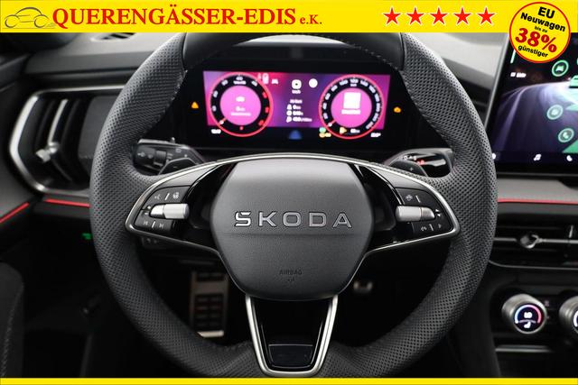 Skoda Kodiaq 2.0 TDI 142 kW 4x4 Sportline DSG Sportline, 7-Sitzer, AHK, Navi, Matrix, el. Klappe, Side, Winter, 19-Zoll, 4 J.-Garantie 