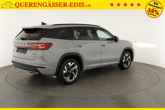 Skoda Kodiaq 2.0 TDI 142 kW 4x4 Sportline DSG Sportline, Pano, AHK, Navi, Matrix, el. Klappe, Side, Winter, 19-Zoll, 4 J.-Garantie 