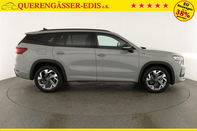 Skoda Kodiaq 2.0 TDI 142 kW 4x4 Sportline DSG Sportline, Pano, AHK, Navi, Matrix, el. Klappe, Side, Winter, 19-Zoll, 4 J.-Garantie 