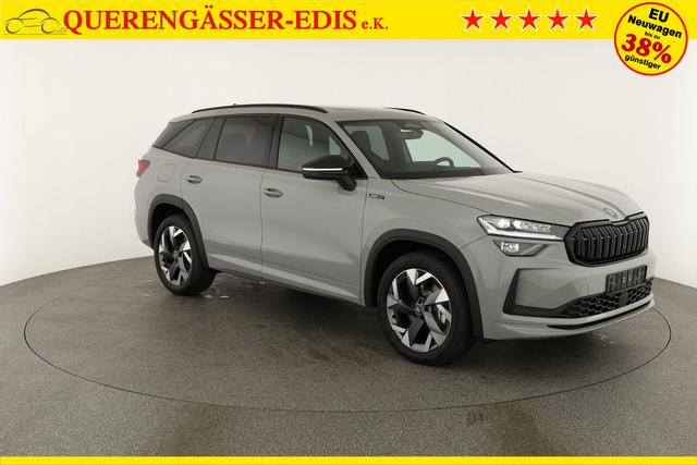 Skoda Kodiaq 2.0 TDI 142 kW 4x4 Sportline DSG Sportline, Pano, AHK, Navi, Matrix, el. Klappe, Side, Winter, 19-Zoll, 4 J.-Garantie 