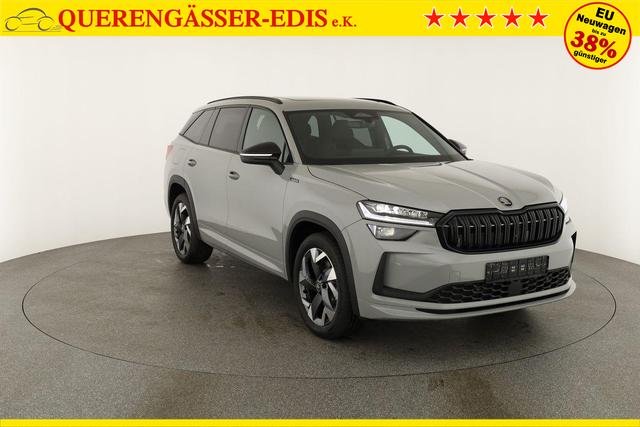 Skoda Kodiaq 2.0 TDI 142 kW 4x4 Sportline DSG Sportline, Pano, AHK, Navi, Matrix, el. Klappe, Side, Winter, 19-Zoll, 4 J.-Garantie 