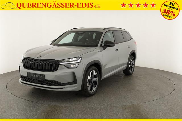 Skoda Kodiaq 2.0 TDI 142 kW 4x4 Sportline DSG Sportline, Pano, AHK, Navi, Matrix, el. Klappe, Side, Winter, 19-Zoll, 4 J.-Garantie 