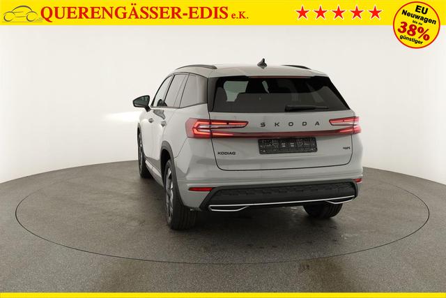 Skoda Kodiaq 2.0 TDI 142 kW 4x4 Sportline DSG Sportline, Pano, AHK, Navi, Matrix, el. Klappe, Side, Winter, 19-Zoll, 4 J.-Garantie 
