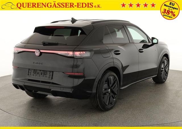 Volkswagen T-Roc 1.5 eTSI 110 kW R-Line DSG Black, neues Modell, 19-Zoll, Winter, sofort 