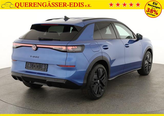 Volkswagen T-Roc 1.5 eTSI 110 kW R-Line DSG Black, neues Modell, 19-Zoll, Winter, sofort 