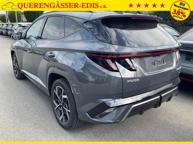 Hyundai TUCSON 1.6 T-GDI DCT 4WD N-LINE, AHK, el. Klappe, Teilleder, Navi, Kamera, ACC 