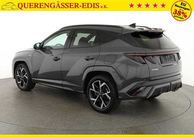 Hyundai TUCSON 1.6 T-GDI DCT 4WD N-LINE, AHK, el. Klappe, Teilleder, Navi, Kamera, ACC 