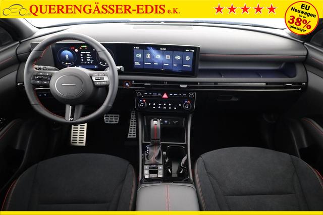 Hyundai TUCSON 1.6 T-GDI DCT 4WD N-LINE, AHK, el. Klappe, Teilleder, Navi, Kamera, ACC 