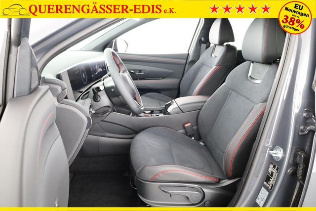 Hyundai TUCSON 1.6 T-GDI DCT 4WD N-LINE, AHK, el. Klappe, Teilleder, Navi, Kamera, ACC 
