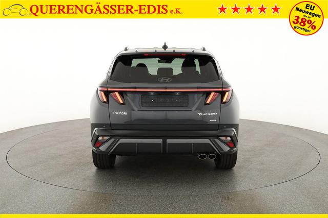 Hyundai TUCSON 1.6 T-GDI DCT 4WD N-LINE, AHK, el. Klappe, Teilleder, Navi, Kamera, ACC 