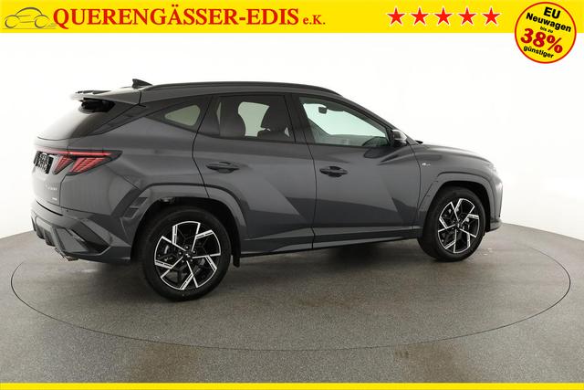 Hyundai TUCSON 1.6 T-GDI DCT 4WD N-LINE, AHK, el. Klappe, Teilleder, Navi, Kamera, ACC 