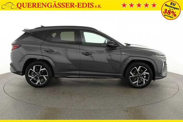 Hyundai TUCSON 1.6 T-GDI DCT 4WD N-LINE, AHK, el. Klappe, Teilleder, Navi, Kamera, ACC 