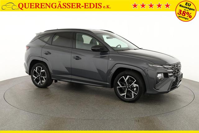 Hyundai TUCSON 1.6 T-GDI DCT 4WD N-LINE, AHK, el. Klappe, Teilleder, Navi, Kamera, ACC 