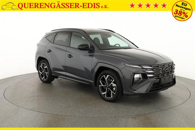 Hyundai TUCSON 1.6 T-GDI DCT 4WD N-LINE, AHK, el. Klappe, Teilleder, Navi, Kamera, ACC 