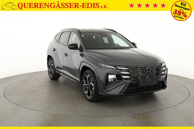 Hyundai TUCSON 1.6 T-GDI DCT 4WD N-LINE, AHK, el. Klappe, Teilleder, Navi, Kamera, ACC 
