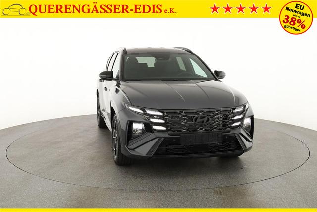 Hyundai TUCSON 1.6 T-GDI DCT 4WD N-LINE, AHK, el. Klappe, Teilleder, Navi, Kamera, ACC 