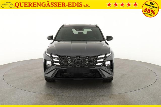 Hyundai TUCSON 1.6 T-GDI DCT 4WD N-LINE, AHK, el. Klappe, Teilleder, Navi, Kamera, ACC 
