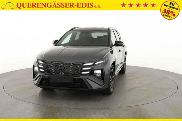 Hyundai TUCSON 1.6 T-GDI DCT 4WD N-LINE, AHK, el. Klappe, Teilleder, Navi, Kamera, ACC 